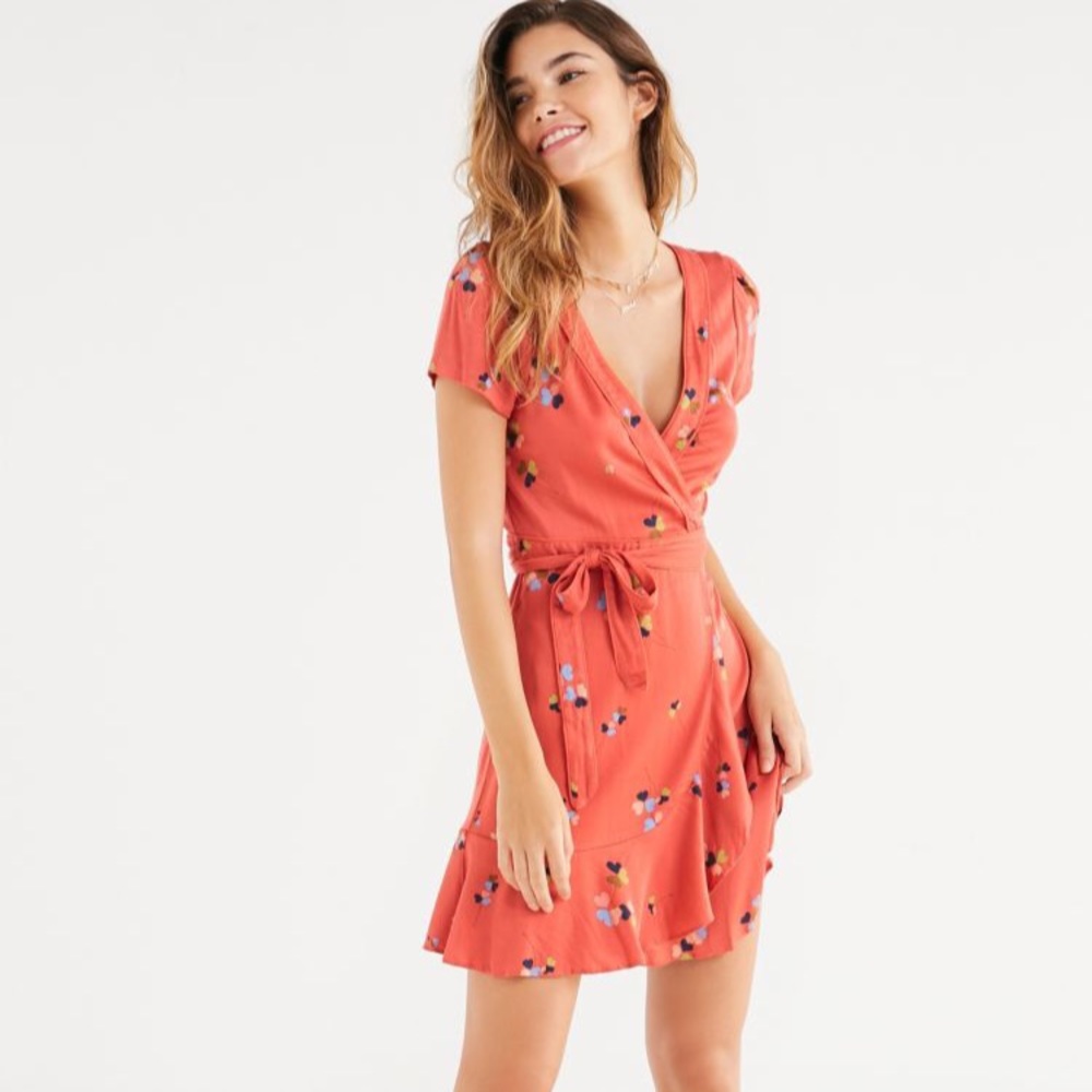 NWOT- kimchi blue Rita wrap dress
